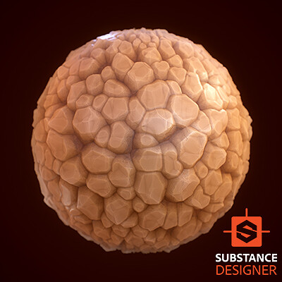 Substance Designer | Stylized Rock Floor