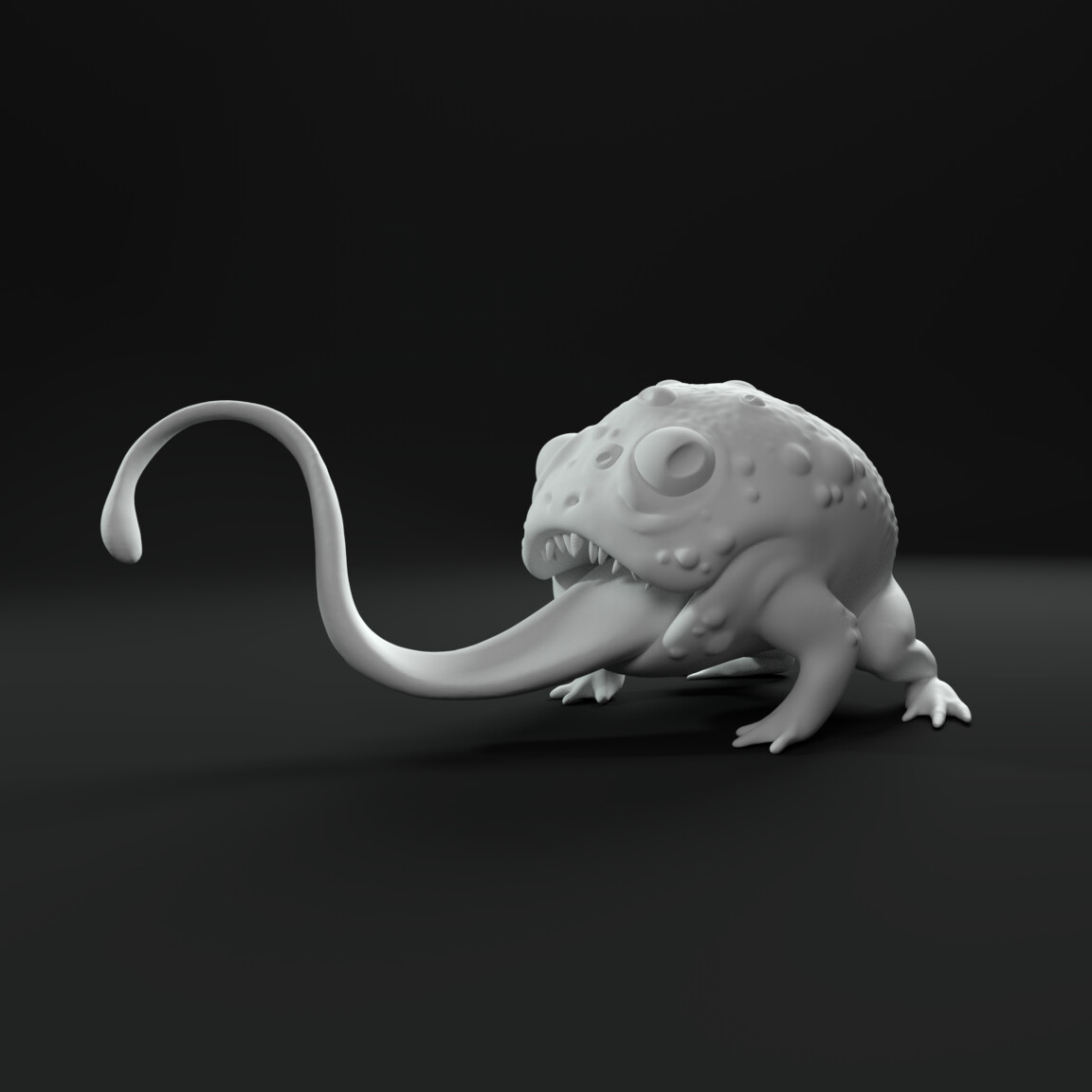 Toothy Toad Model