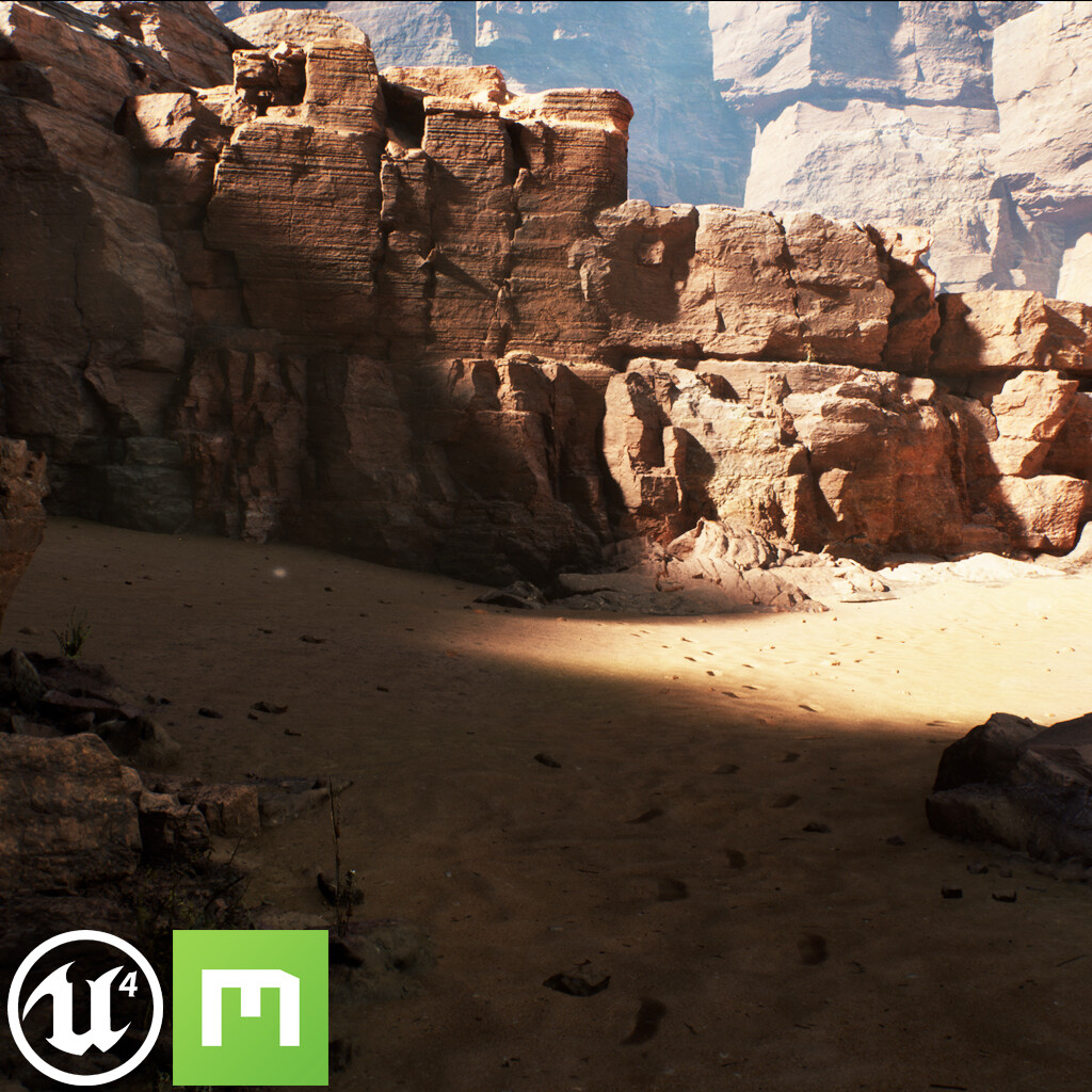 Desert Canyon - Unreal Engine 4 + Hemisphere 