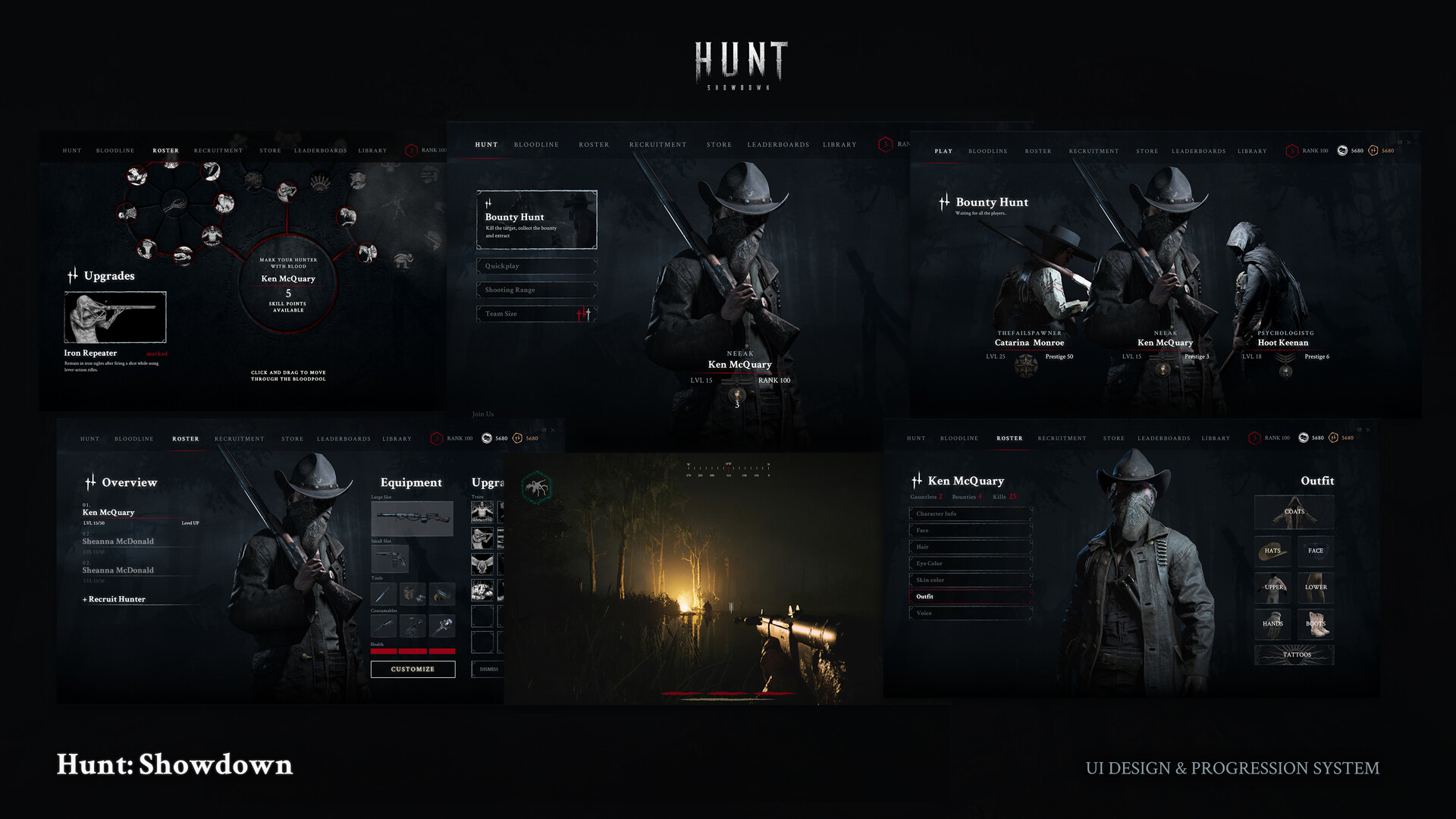 Hunt showdown интерактивная карта