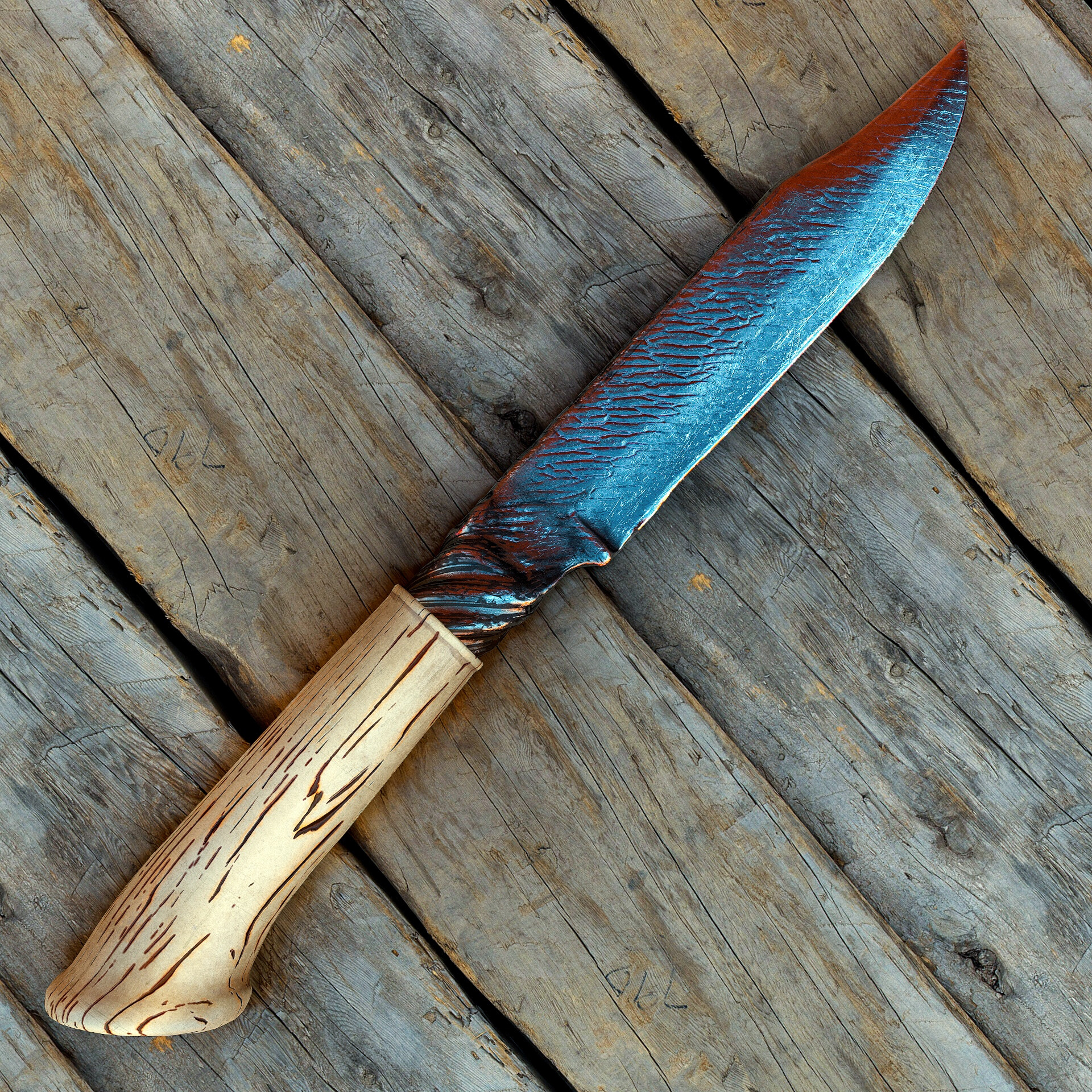 ArtStation Steel cable knife