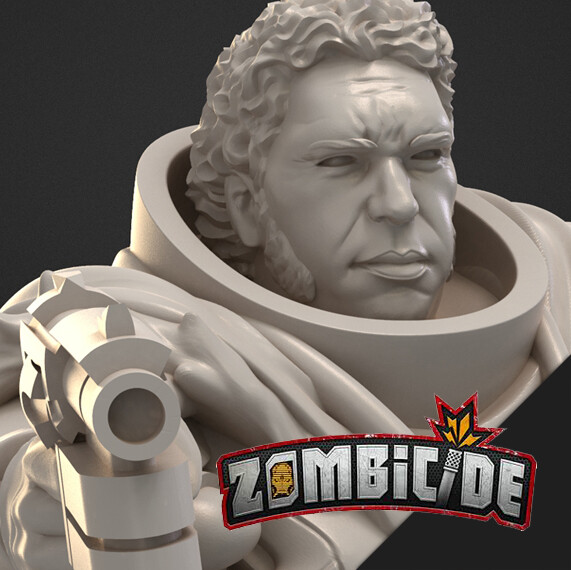 Zombicide Invader - Count Hugo Harker (Kickstarter Exclusive)