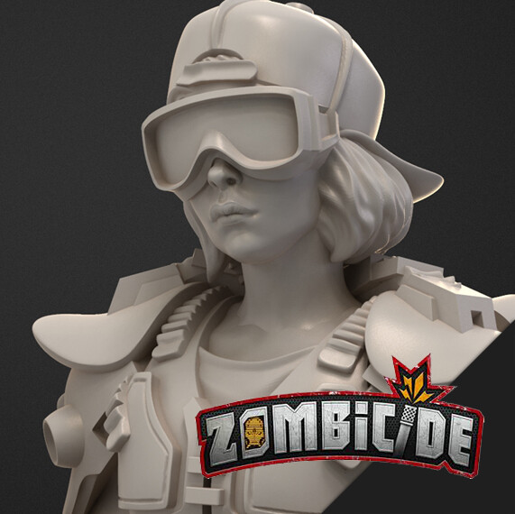 Zombicide Invader - Marco Rota (Unreleased Kickstarter Exclusive)