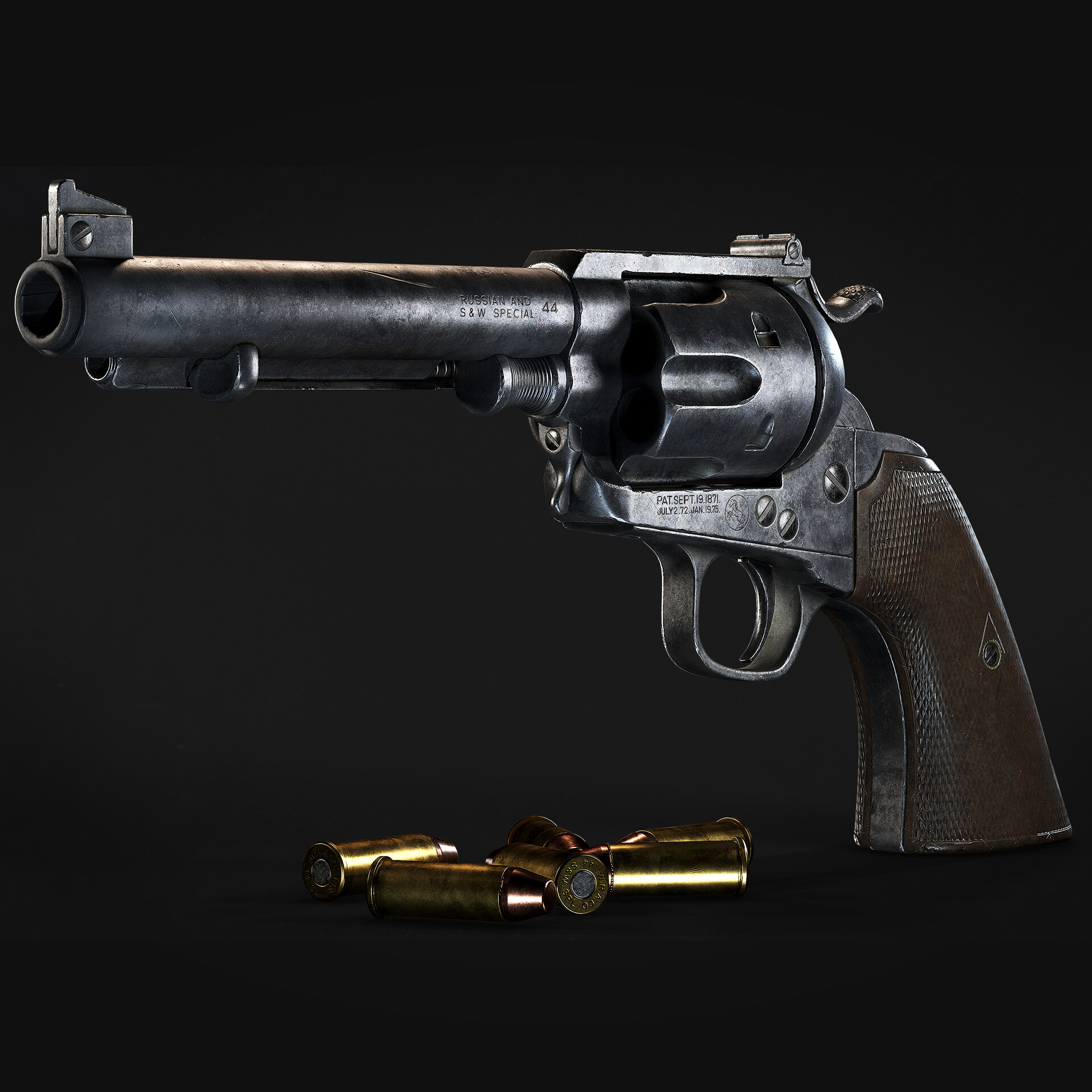 COLT single action ARMY 1:1スケールプラモデル