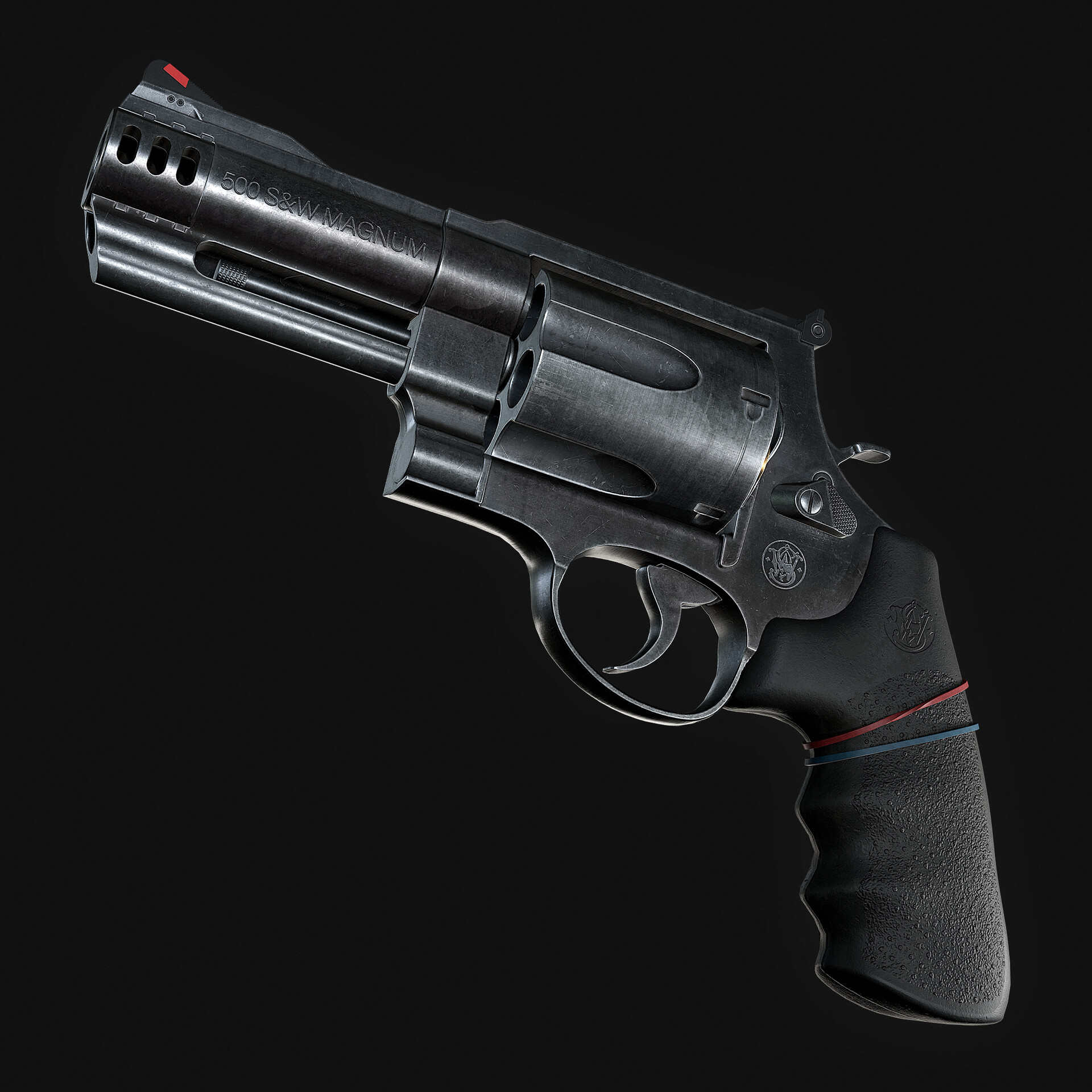 Artstation - Smith And Wesson 500 Revolver