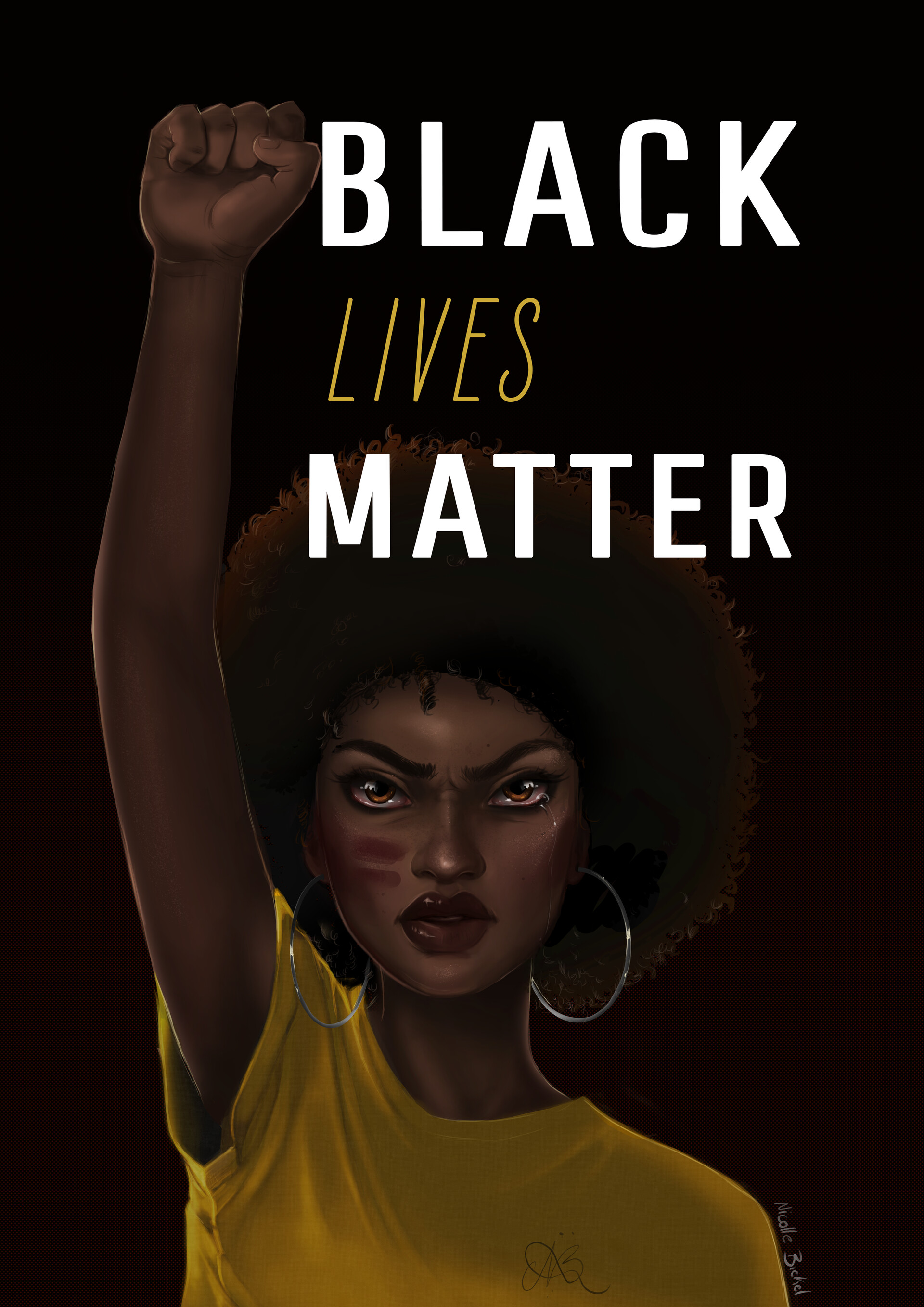 ArtStation - BLACK LIVES MATTER