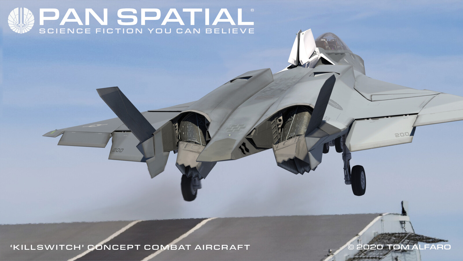 Killswitch Concept Combat Aircraft Part 3