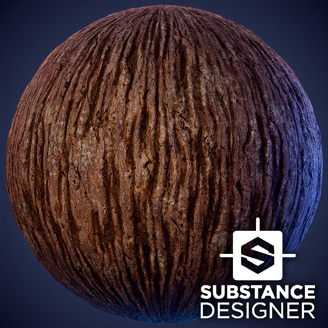 ArtStation - Bark Material