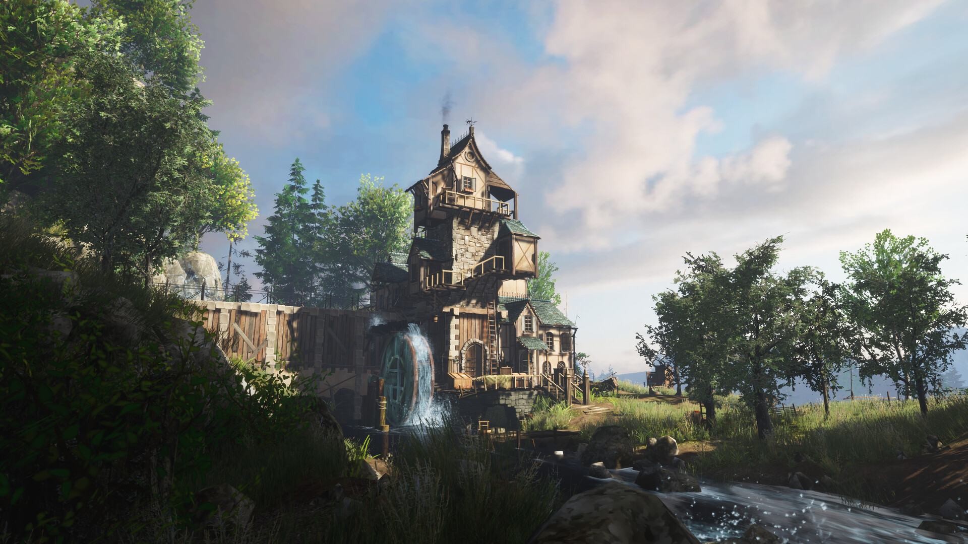 ArtStation - Watermill - Relight