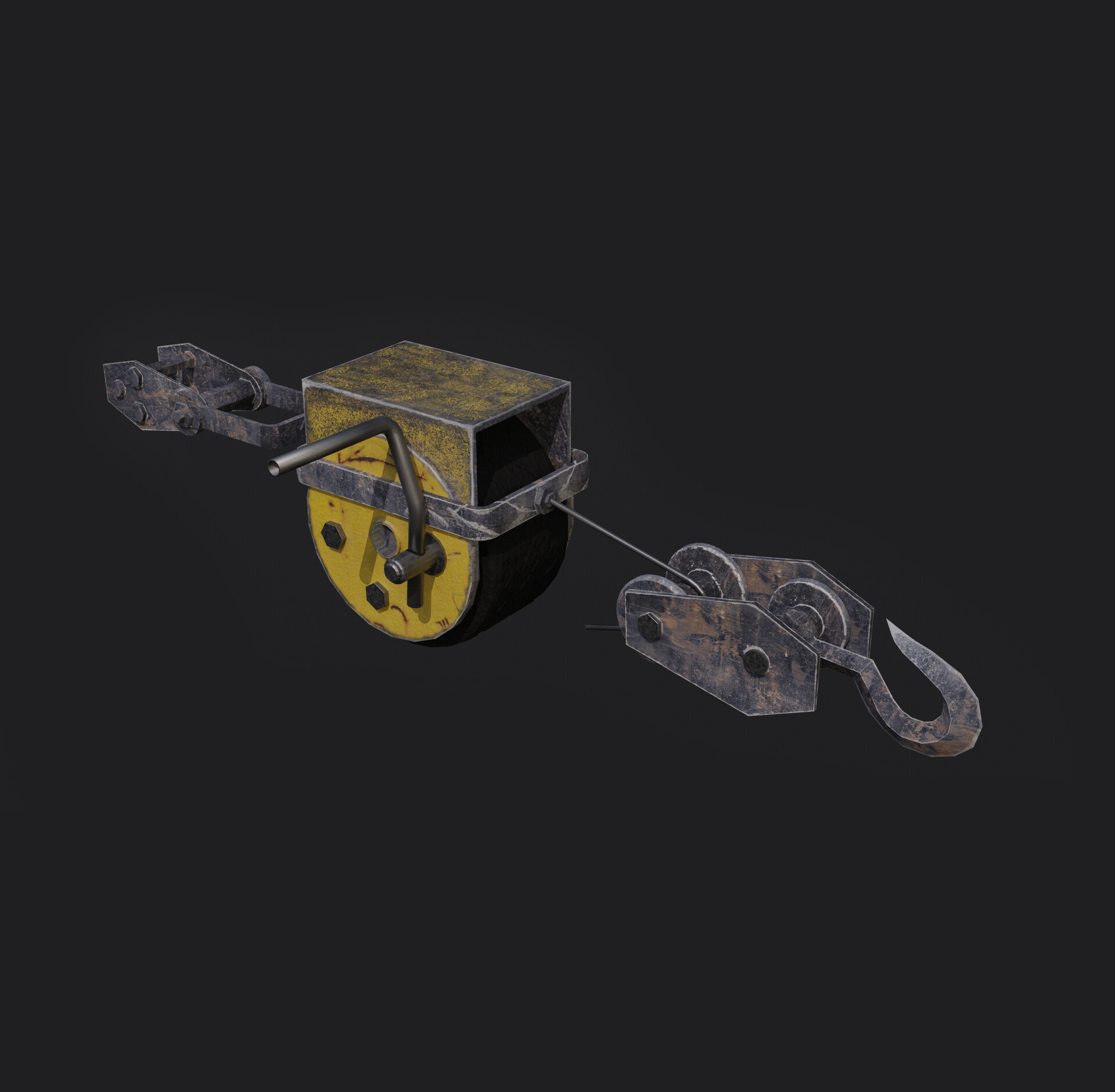 ArtStation Pulley Game Asset