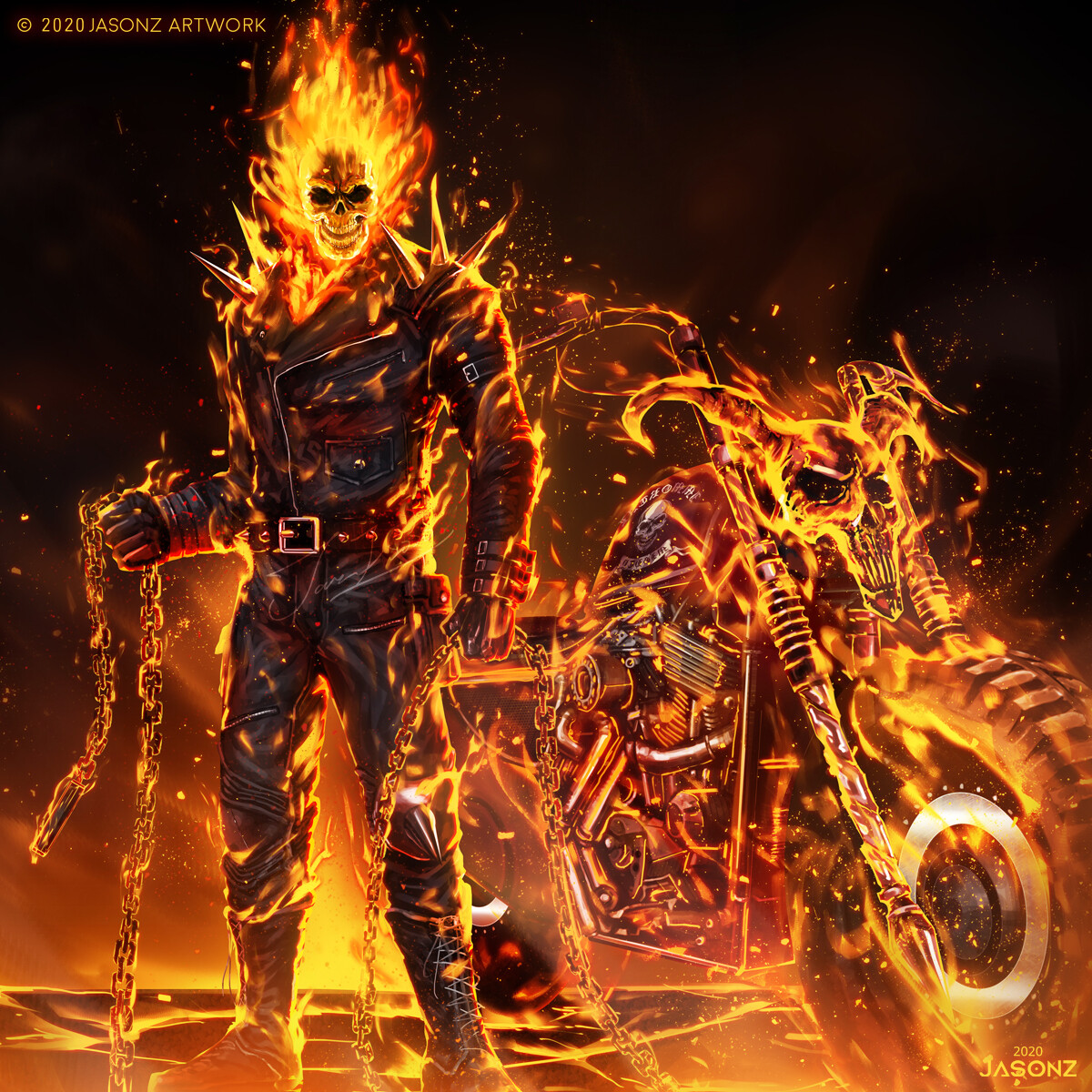 ArtStation - Ghost Rider