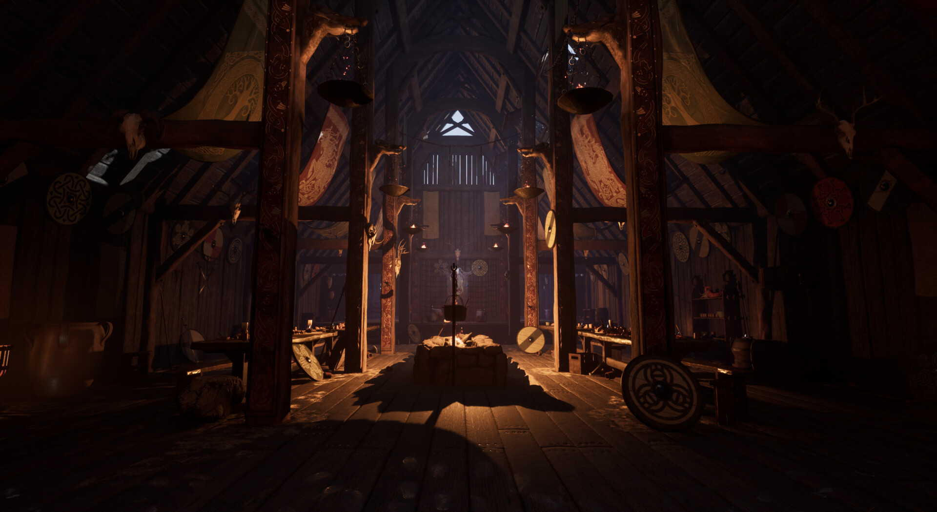 ArtStation Viking Mead Hall (VR Project)