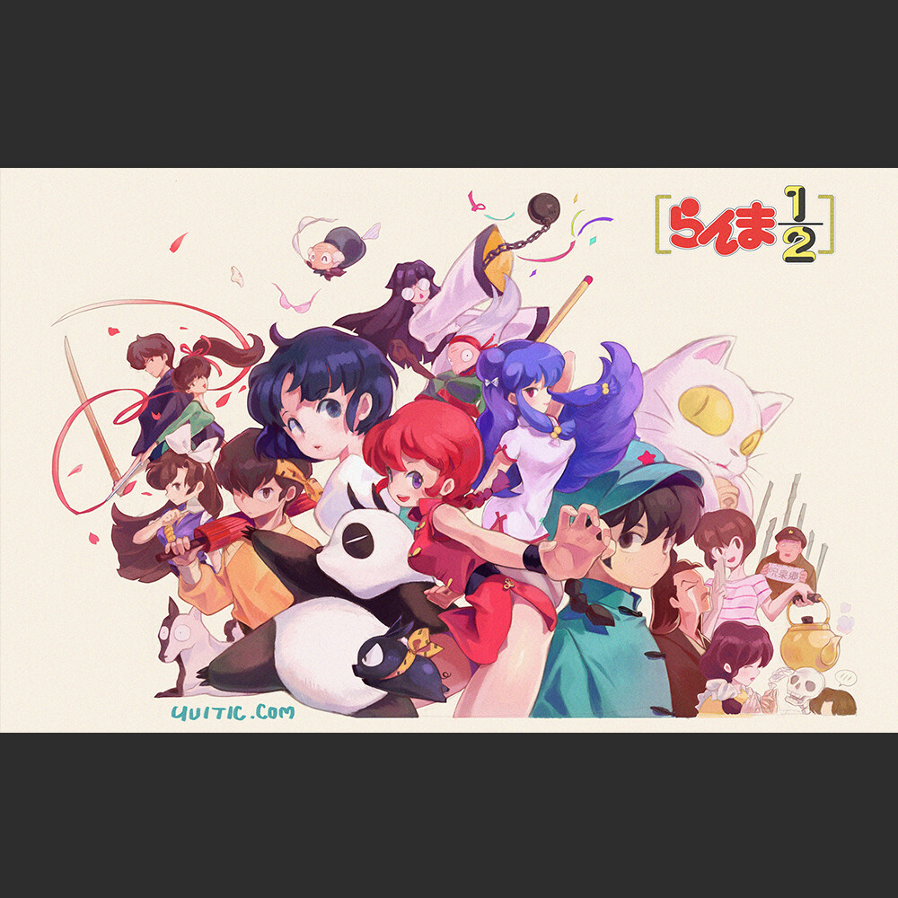 ArtStation - ranma 1/2