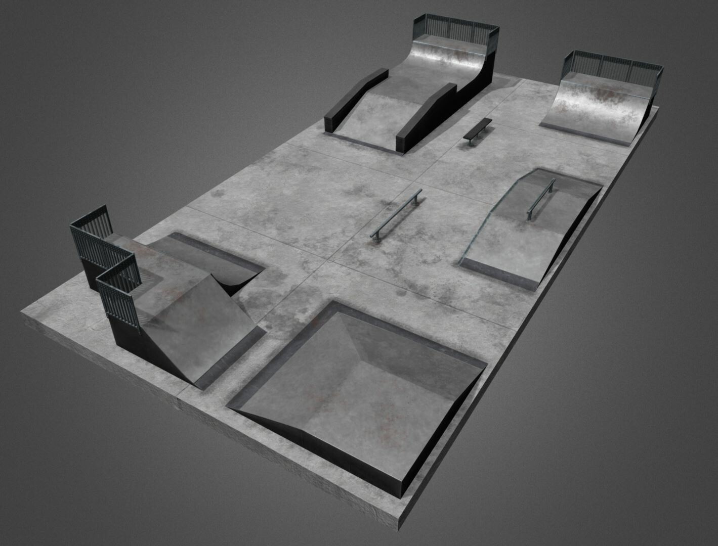 ArtStation - Skate Park (Barber Park)