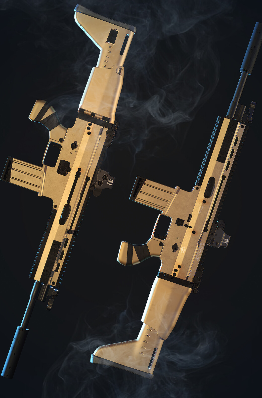 Scar Rifle