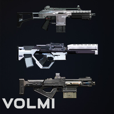 ArtStation - Assault Riffle Concepts