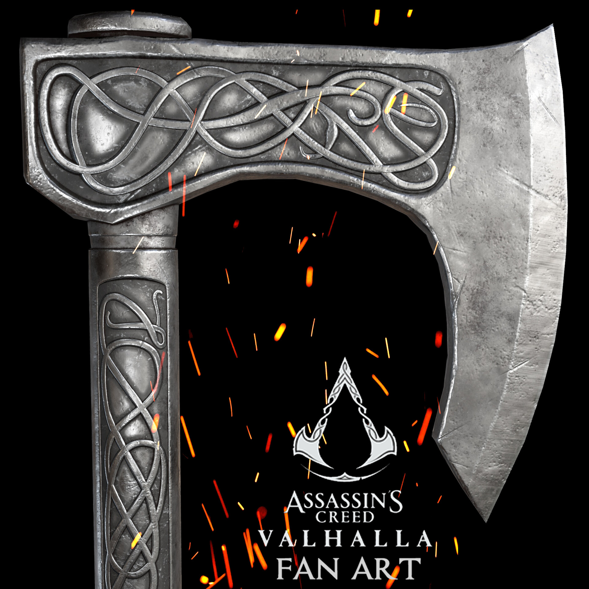 ArtStation - Assassin's Creed Valhalla Fan Art Axe