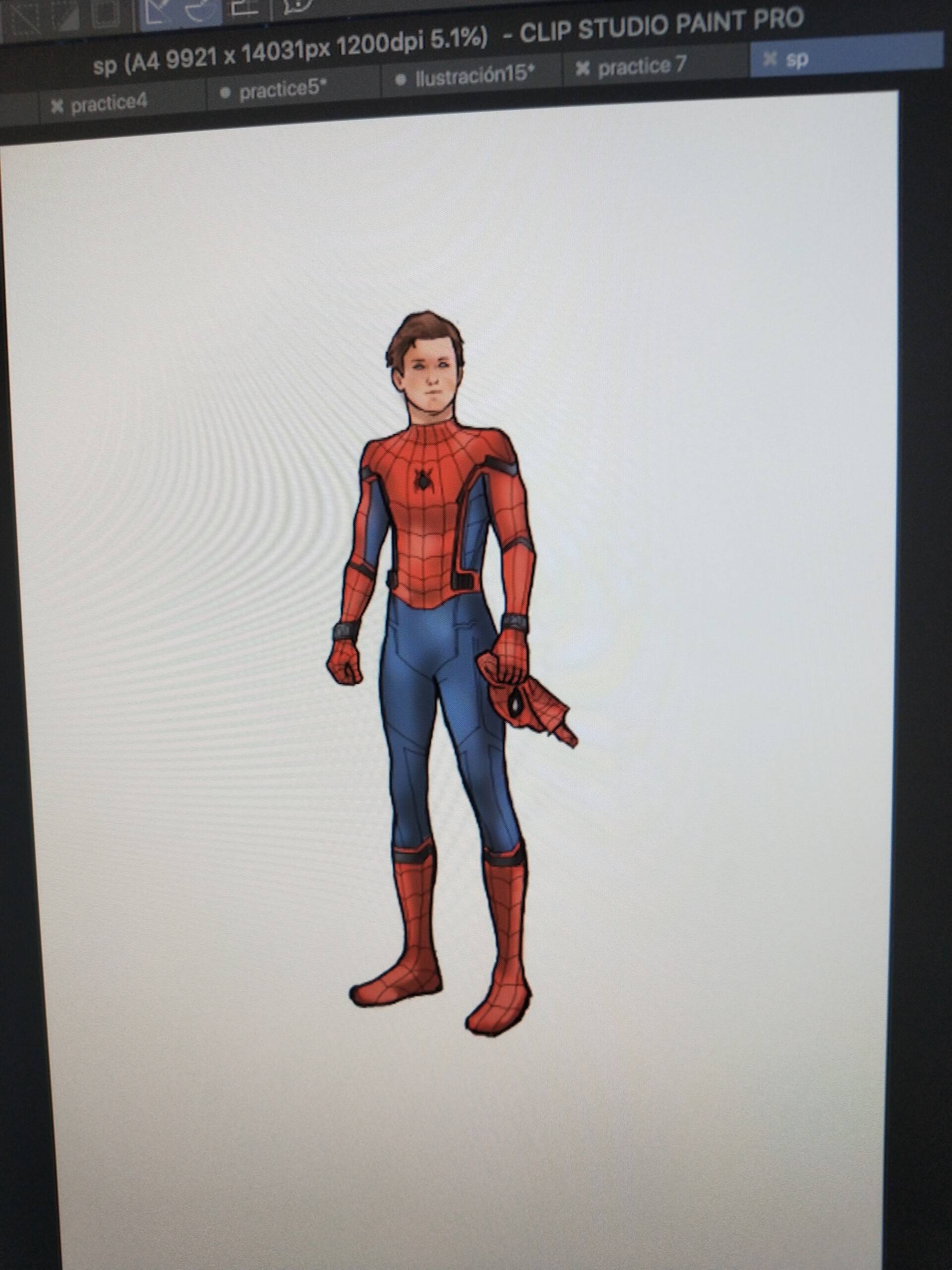 ArtStation - Spiderman Tom Holland