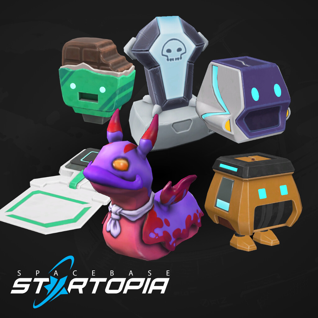 ArtStation - Spacebase Startopia Game Assets