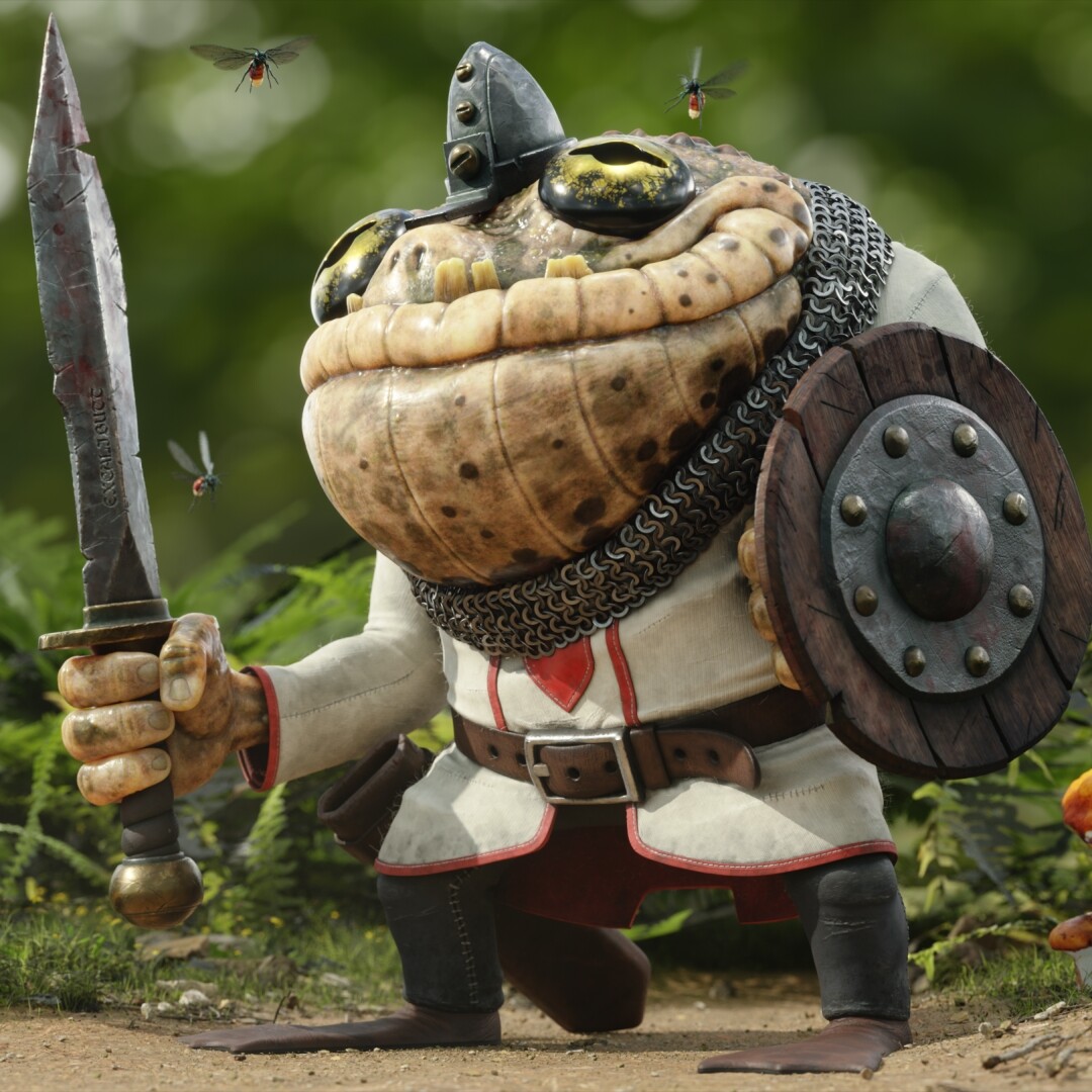 ArtStation - Toad Templar