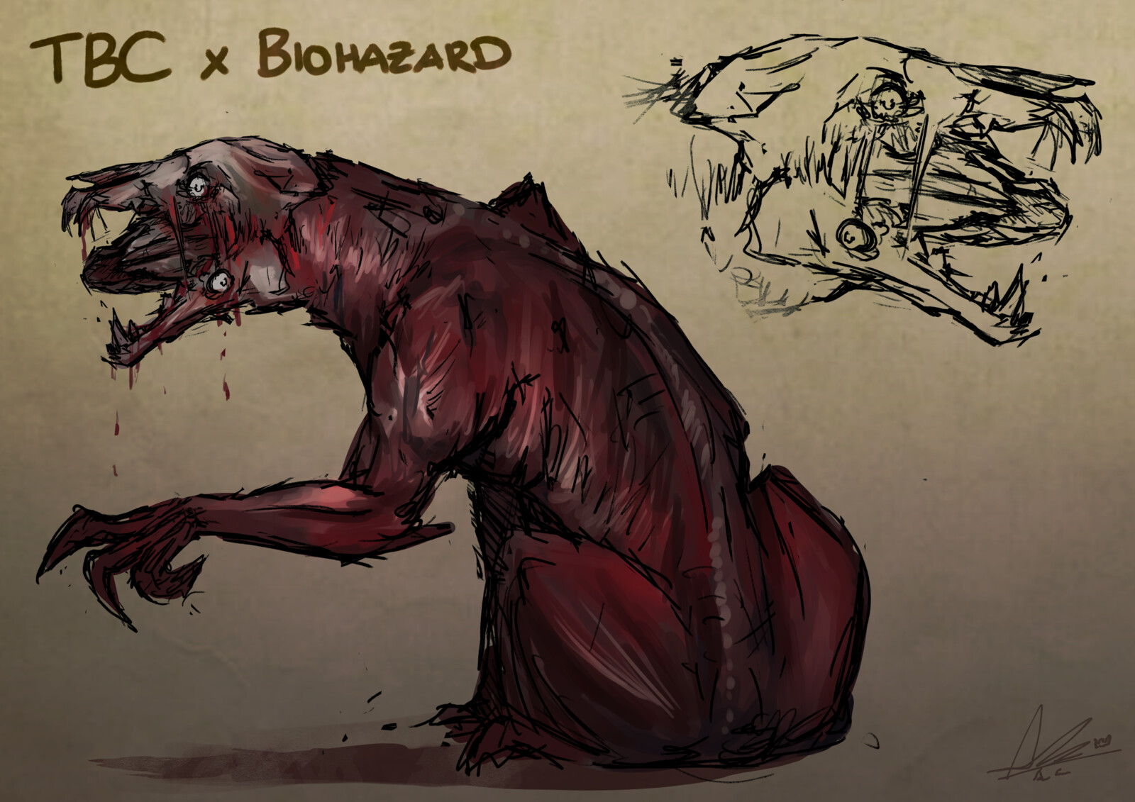 TBC x Biohazard Zombie Concepts