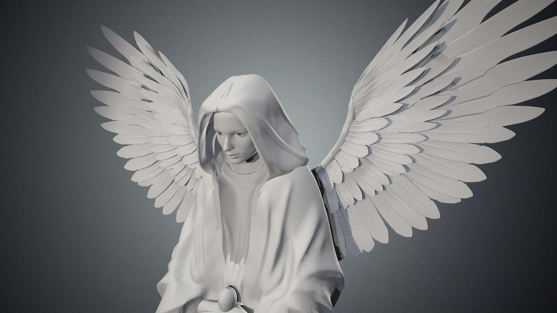 ArtStation - Monastery angel