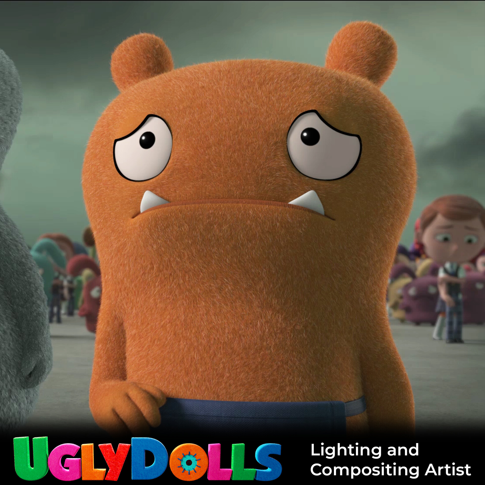 ArtStation - Ugly Dolls | Junior Lighting & Compositing Work
