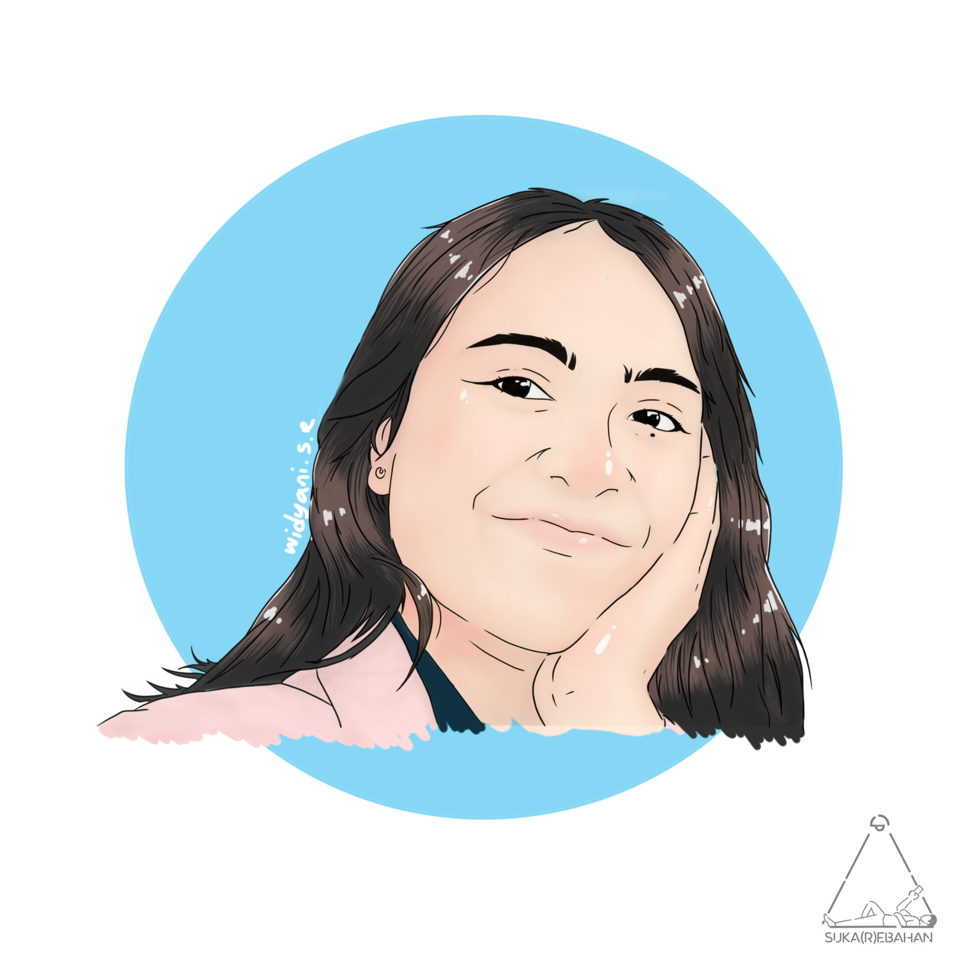 ArtStation - Simple illustration potret