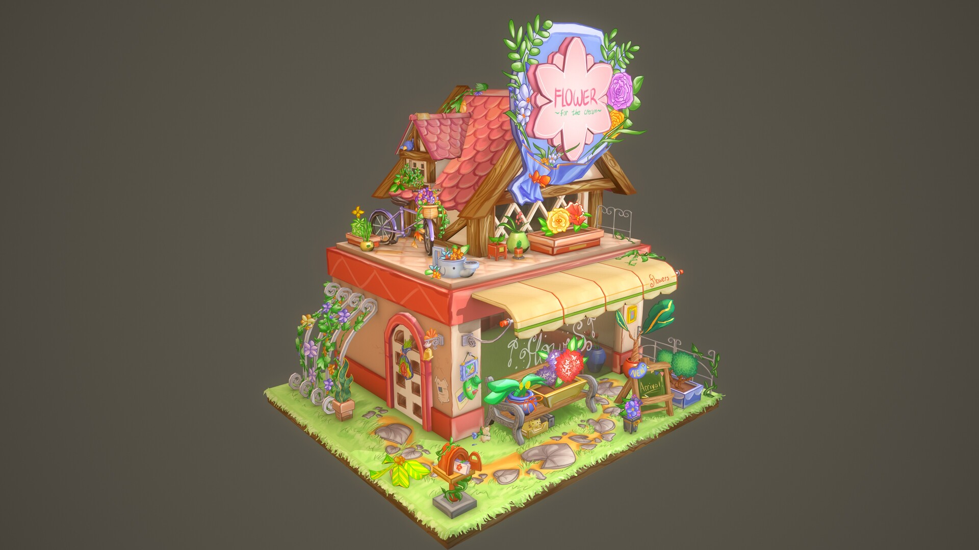 Artstation Flower Shop 9642