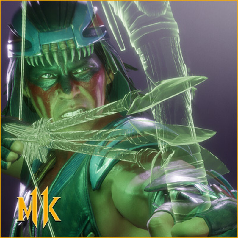 Nightwolf's Bow, Arrow, & Daggar