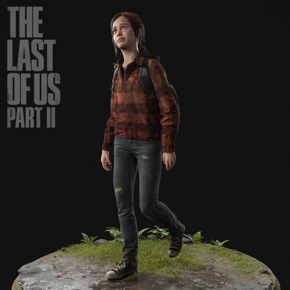 ArtStation - The Last of us part 2 - Ellie 3d model