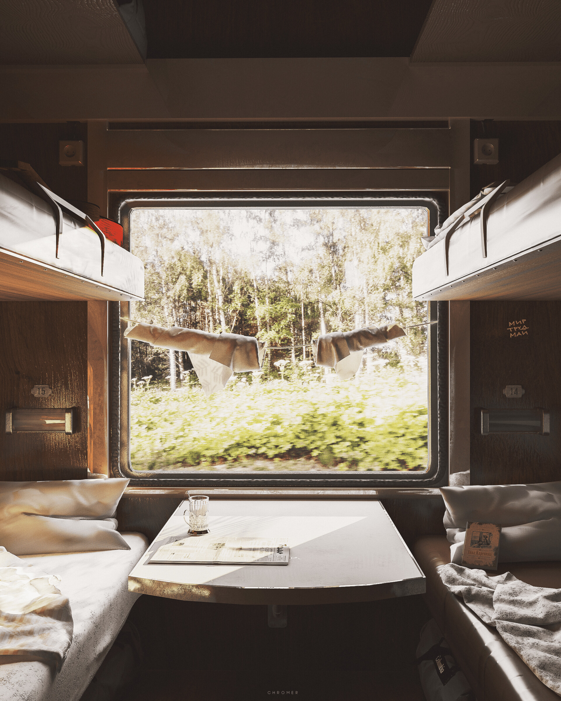 ArtStation - Long way home.