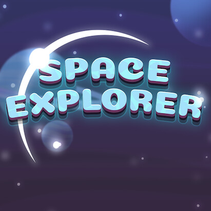 ArtStation - Space Explorer Game Mockup