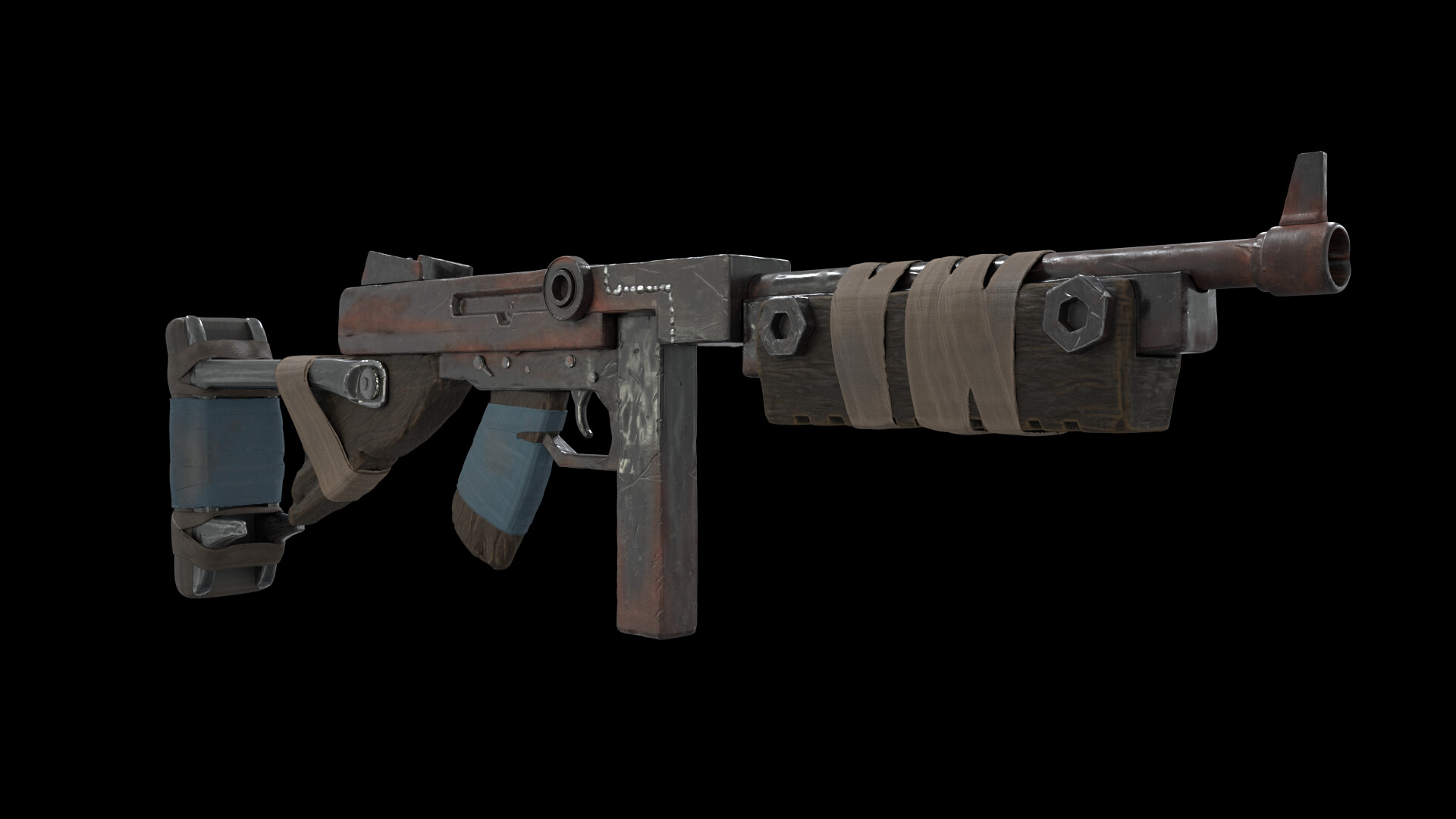 ArtStation Rust Gun, ChristopherDean Kopp