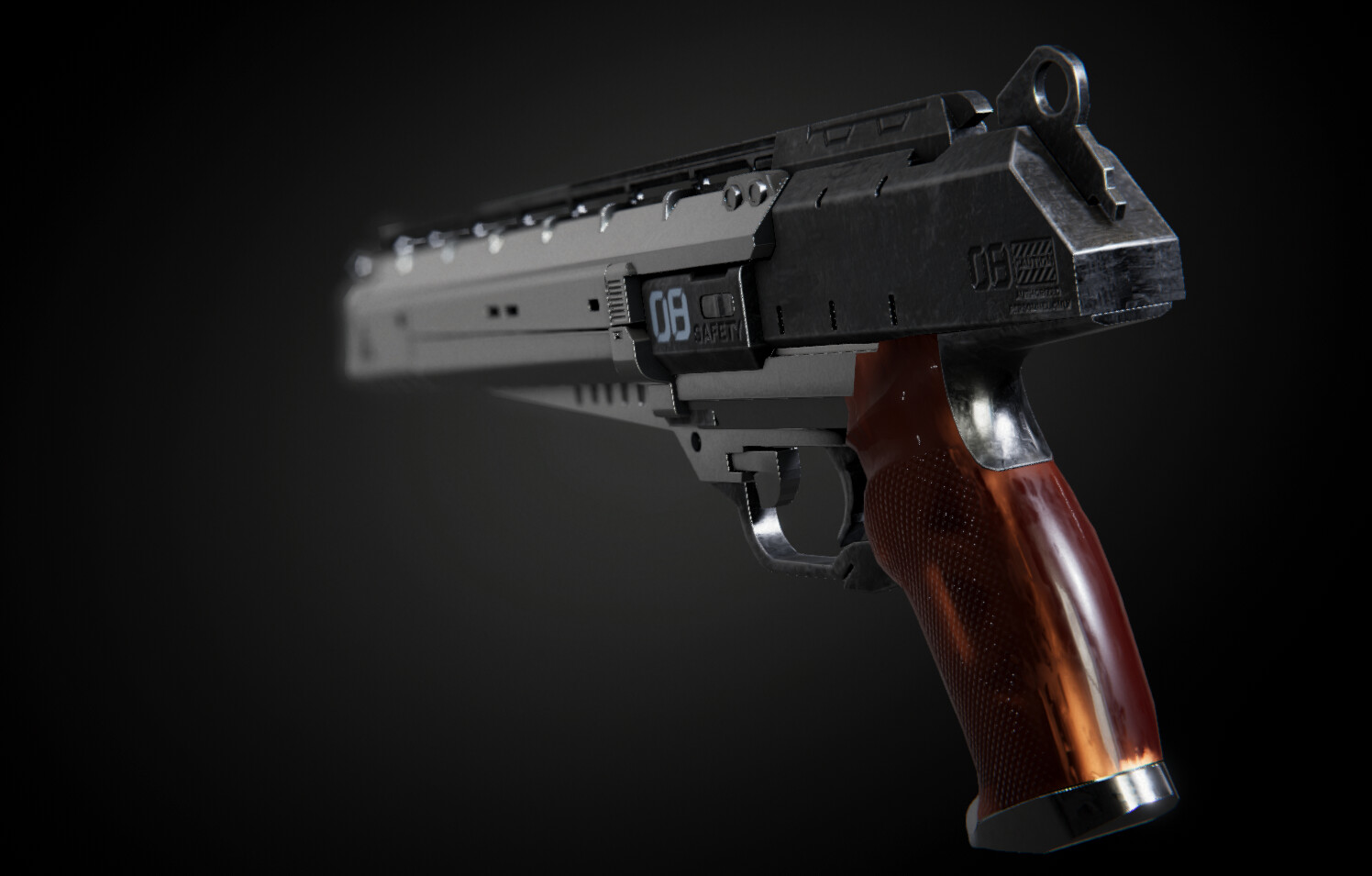 ArtStation - Pistol Specs - Magnum 3D