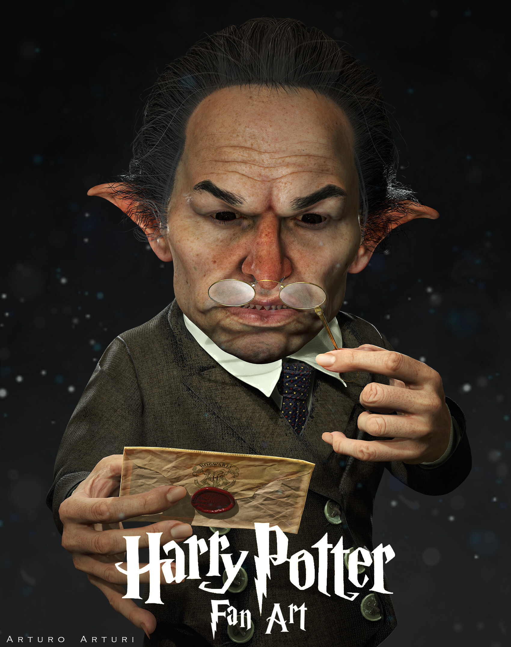 ArtStation GripHook "Harry Potter" (RealTime)