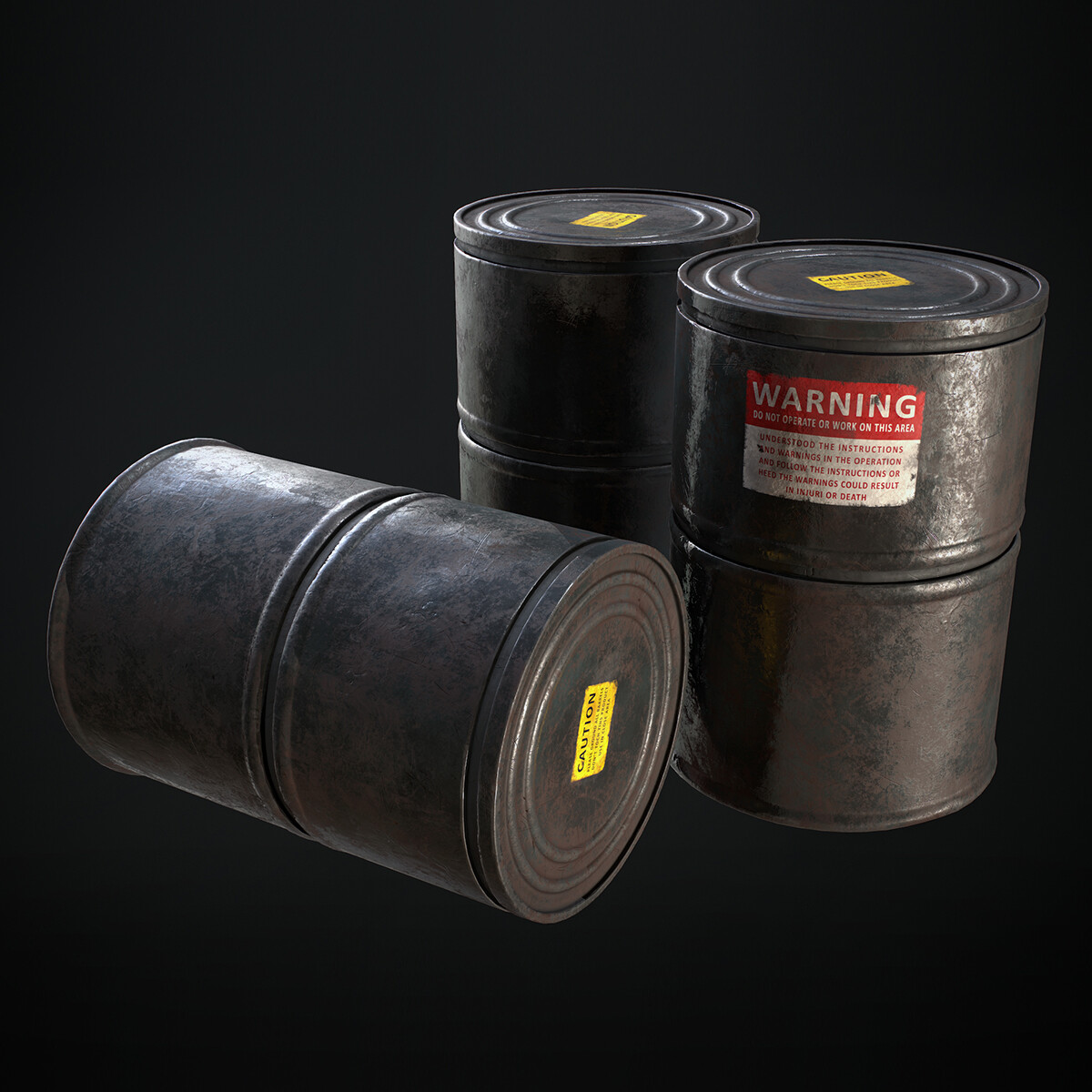 ArtStation - Barrel (Game-Ready)