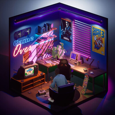 Tiny Gaming Room