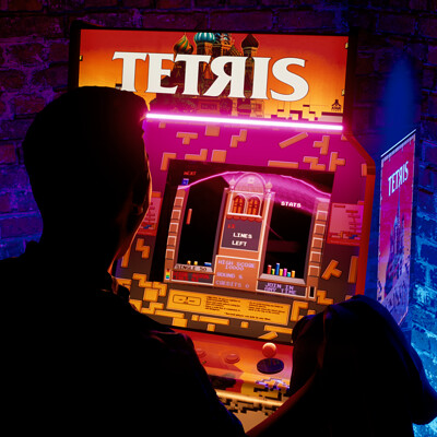 Tetris Arcade Gaming