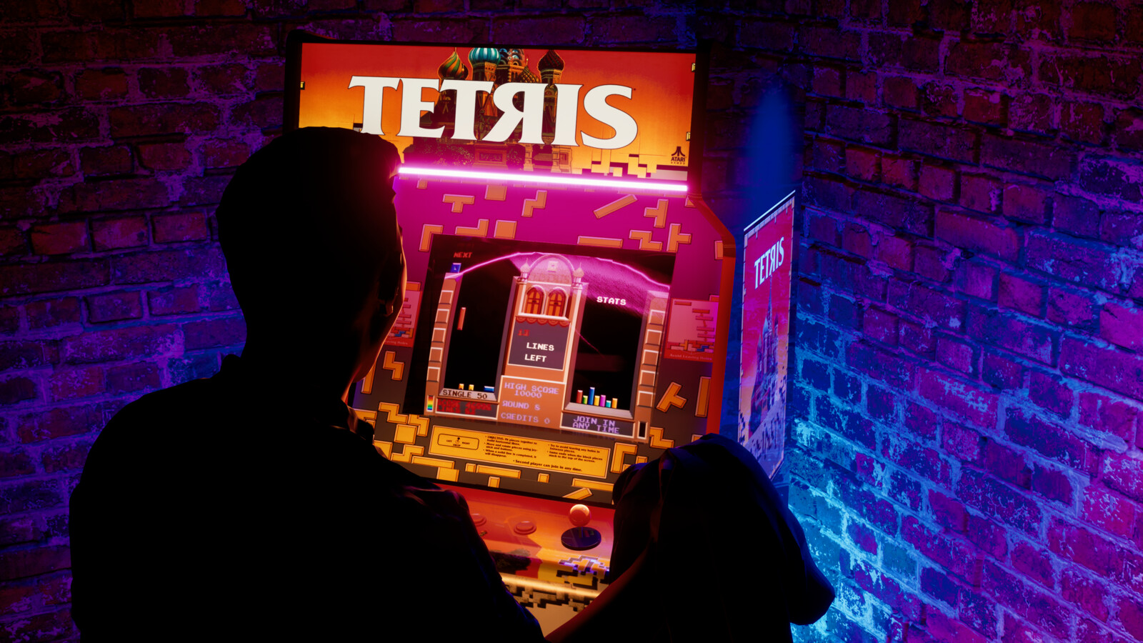 Tetris Arcade Gaming