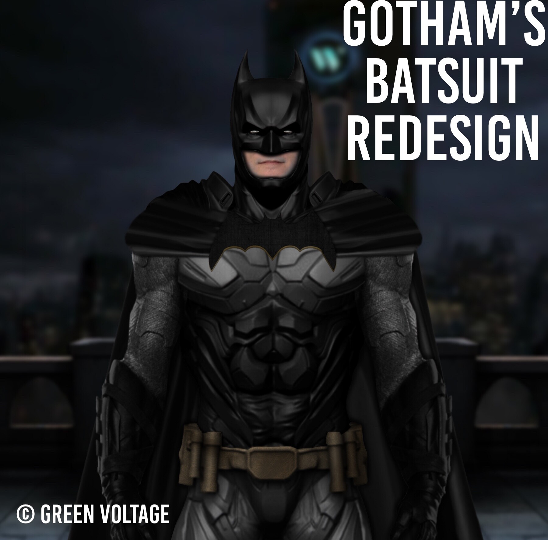 ArtStation - Gotham's Batsuit Redesign