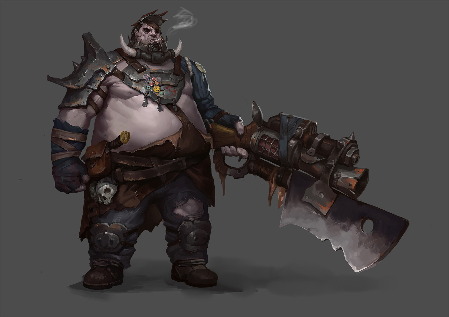 ArtStation - Wasteland fatty