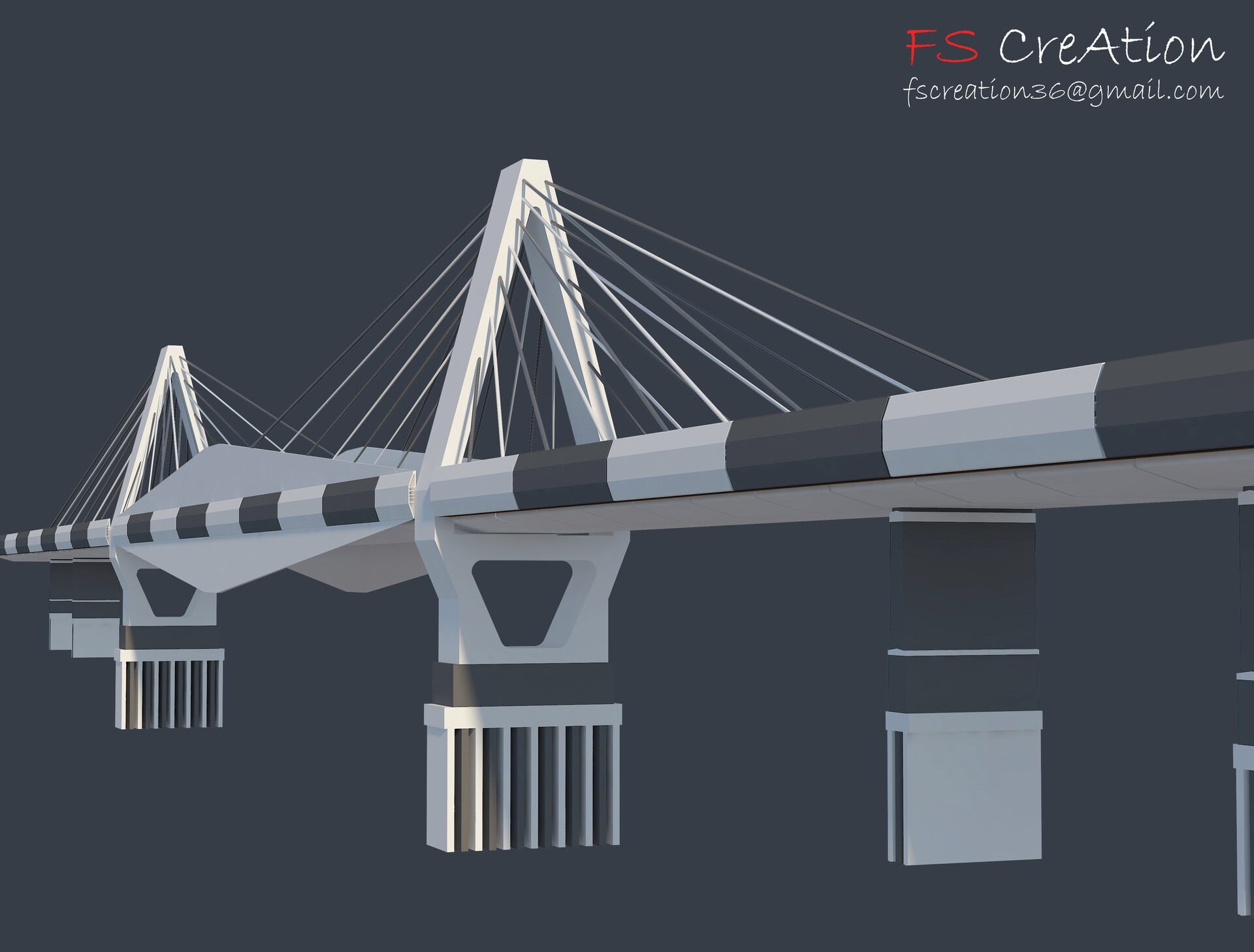 ArtStation - Bridge Design#2