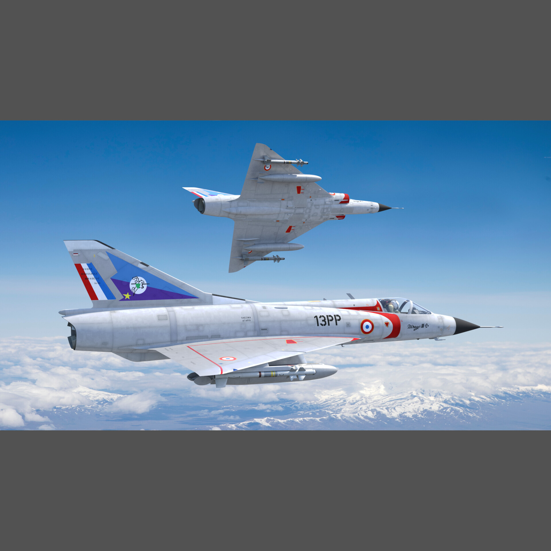 Artstation - French Air Force Mirage Iiic