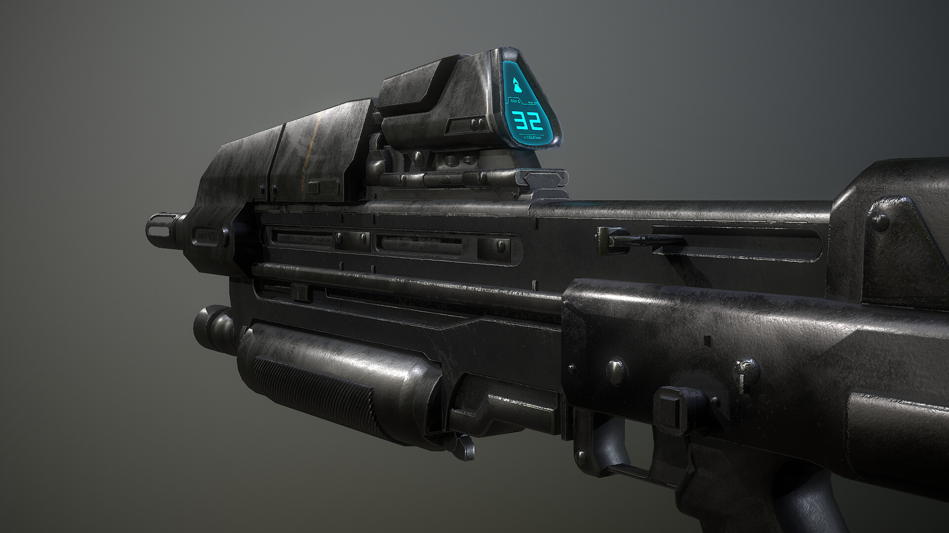 ArtStation - MA37 in Halo Reach