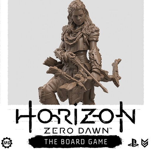 Horizon Zero Dawn Board GameNora Marksman MiniatureOfficial Game Piece 