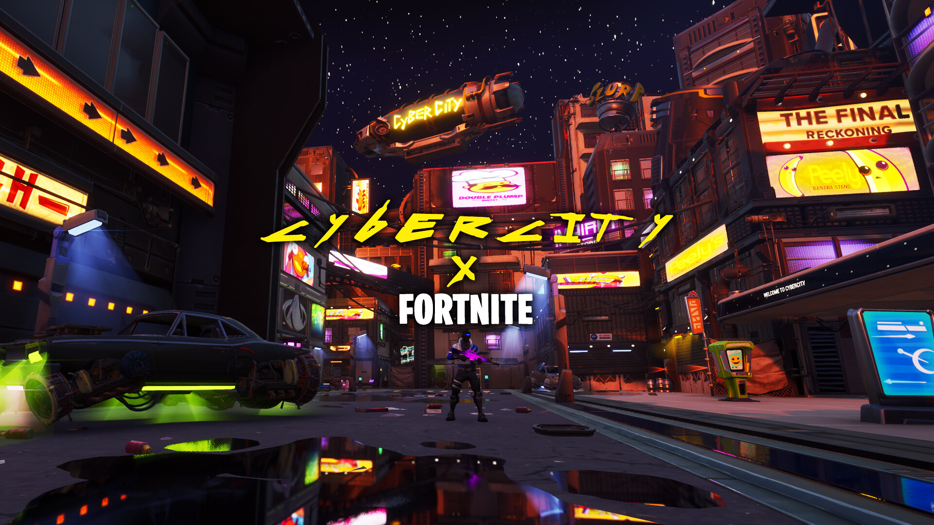 ArtStation - Fortnite X Cyberpunk