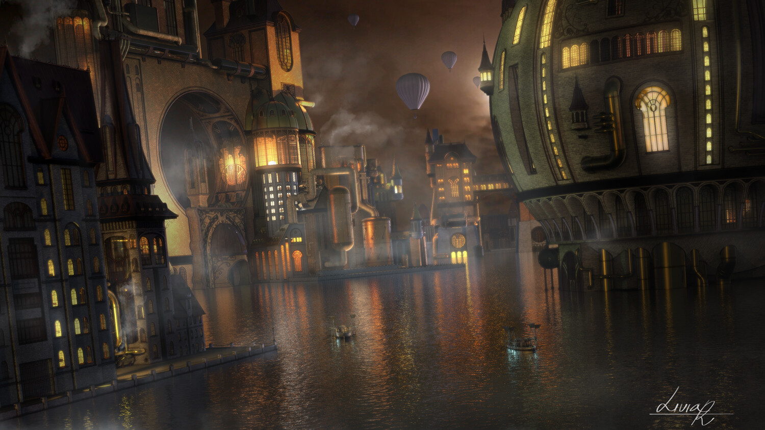 Steampunk City