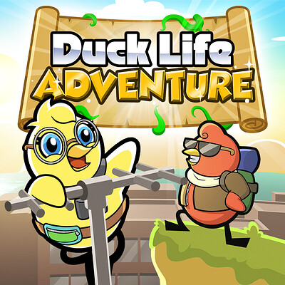 Sam Russell - Duck Life: Adventure, Art Dump 1