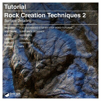 Tutorial | Substance Designer | Rock Creation Techniques 2: Surface Detailing